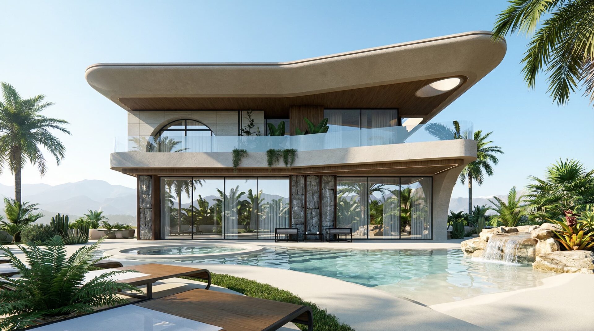 Deux villas d’exception sur plan