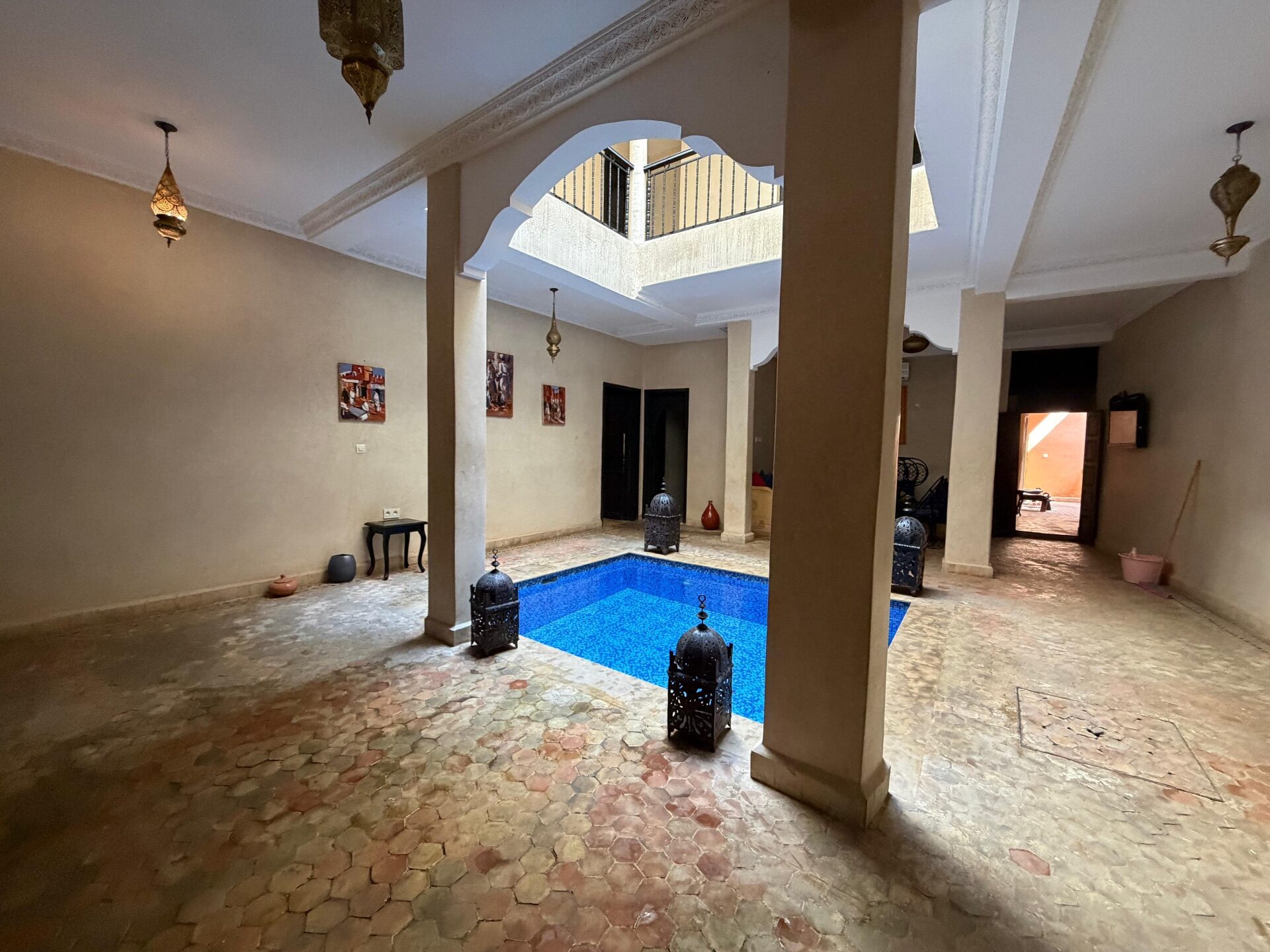 Riad en activité
