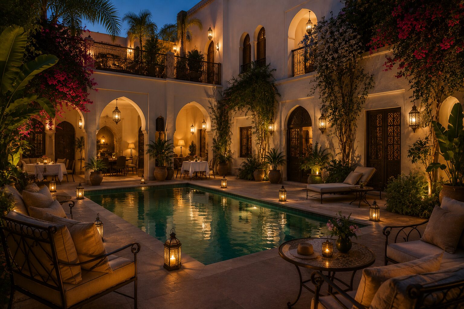 Riad de luxe à Marrakech